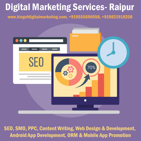 Digital Marketng Services in Raipur SEO SMO PPC Web Design Service